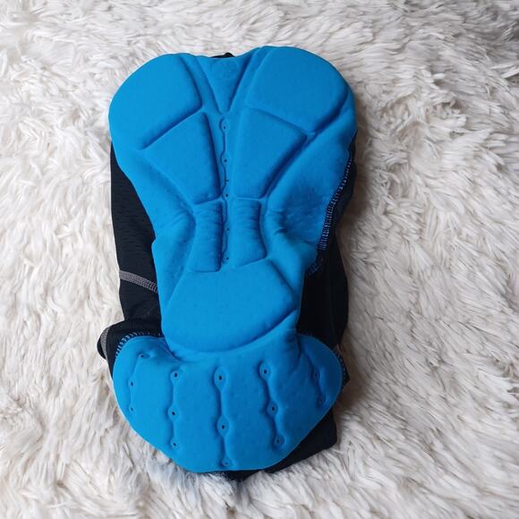 Souke Shorts Cycling Adult M Black Blue Padded Nylon Spandex Blended - Picture 6 of 6